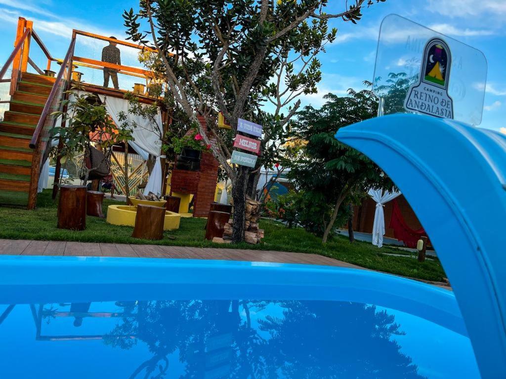 Camping Reino De Andalasia Alto Paraiso de Goias Ngoại thất bức ảnh
